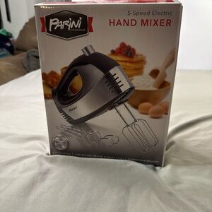 Parini 5-Speed Electric Hand Mixer New